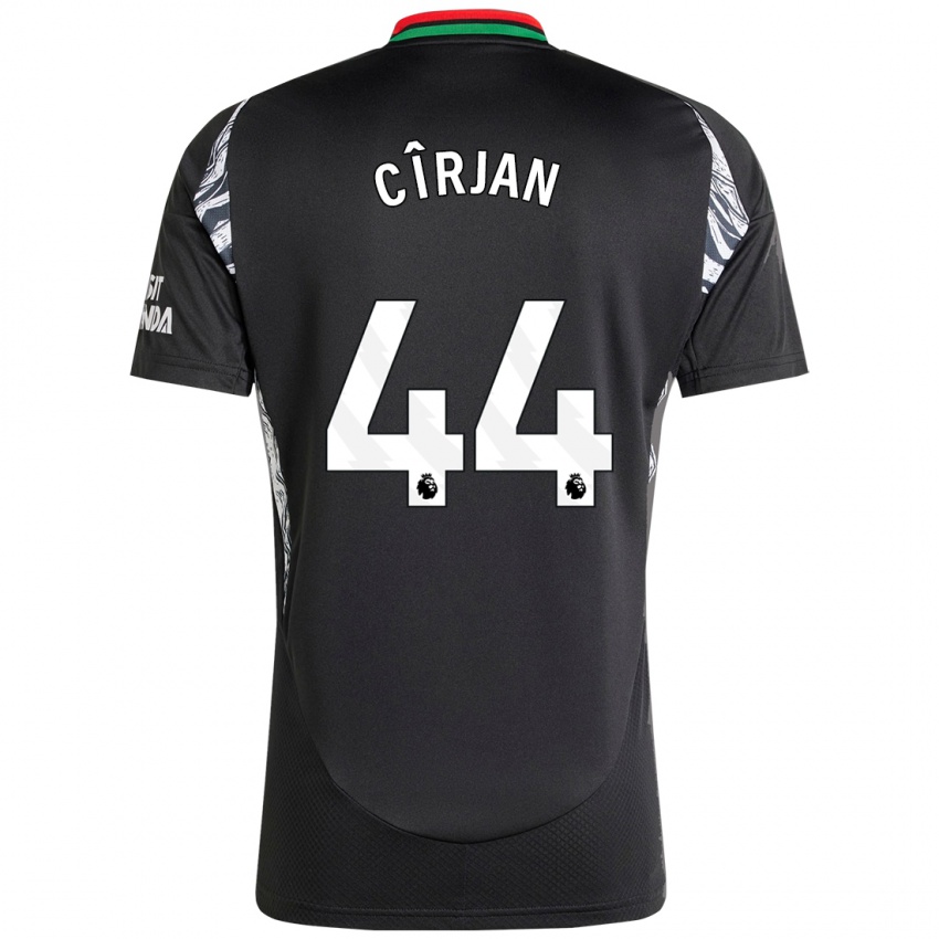 Niño Camiseta Catalin Cîrjan #44 Negro 2ª Equipación 2024/25 La Camisa