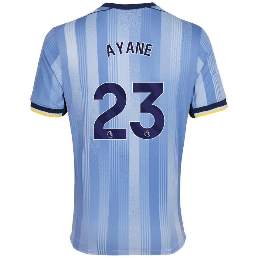 Niño Camiseta Rosella Ayane #23 Azul Claro 2ª Equipación 2024/25 La Camisa