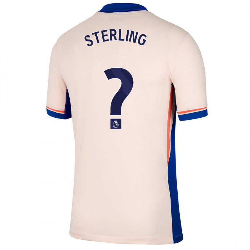 Niño Camiseta Raheem Sterling #0 Beige Claro 2ª Equipación 2024/25 La Camisa