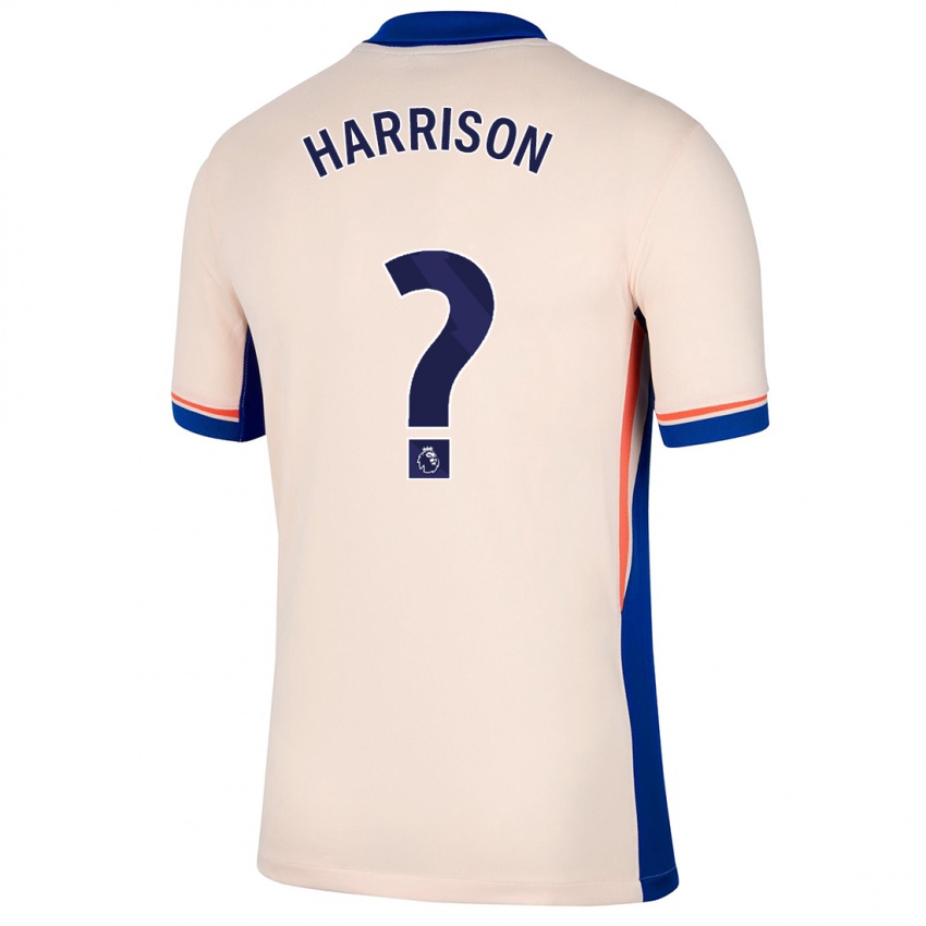 Niño Camiseta Ollie Harrison #0 Beige Claro 2ª Equipación 2024/25 La Camisa