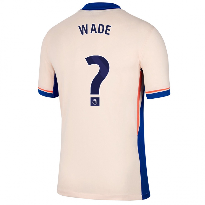 Niño Camiseta Shaun Wade #0 Beige Claro 2ª Equipación 2024/25 La Camisa