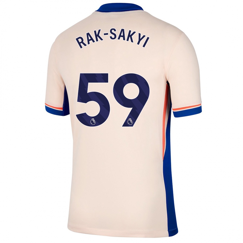 Niño Camiseta Sam Rak-Sakyi #59 Beige Claro 2ª Equipación 2024/25 La Camisa