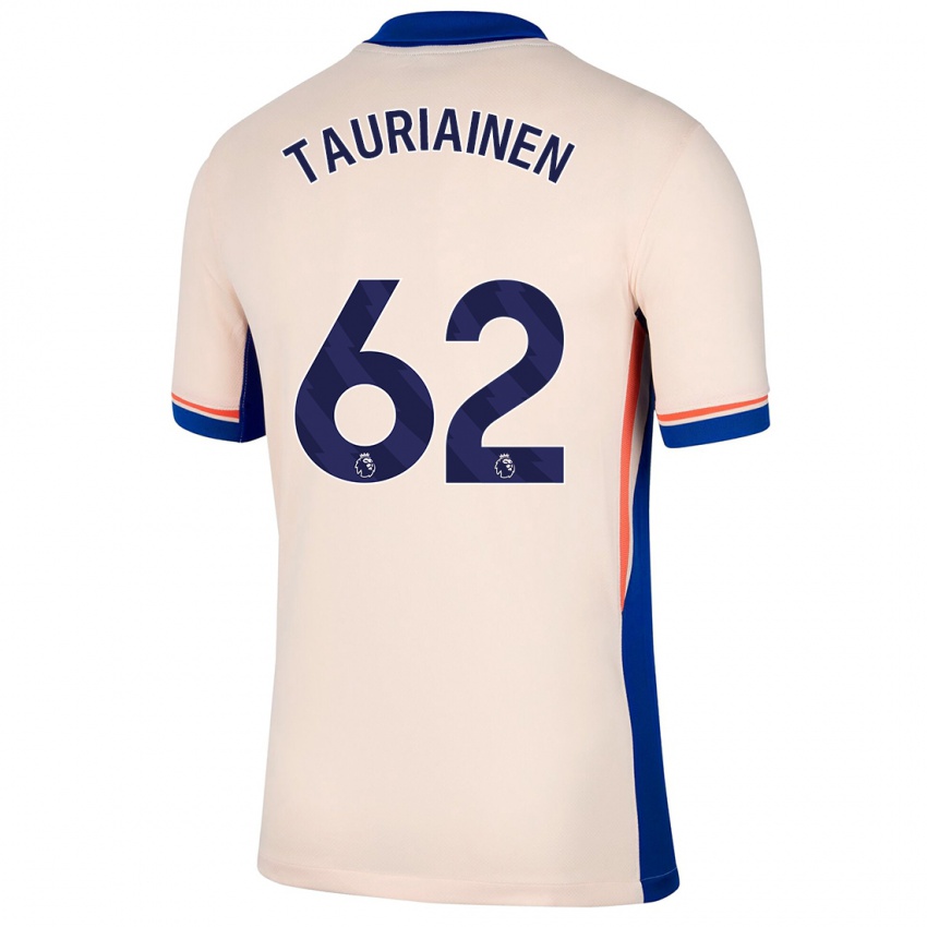 Niño Camiseta Jimi Tauriainen #62 Beige Claro 2ª Equipación 2024/25 La Camisa