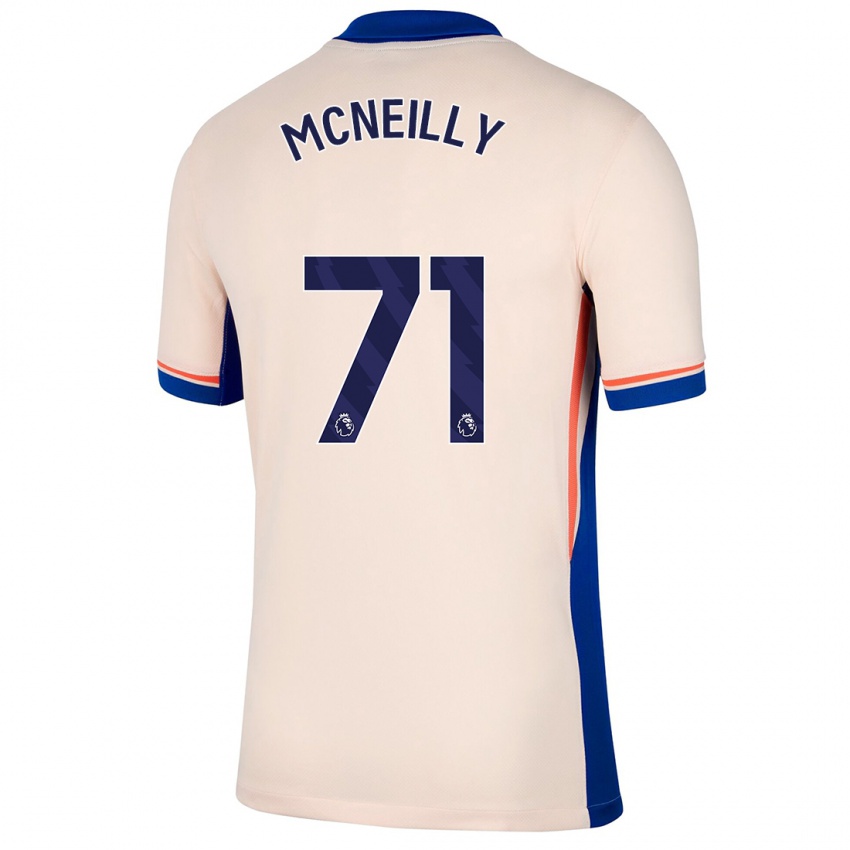 Niño Camiseta Donnell Mcneilly #71 Beige Claro 2ª Equipación 2024/25 La Camisa