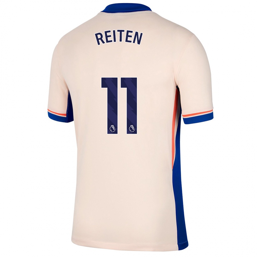 Niño Camiseta Guro Reiten #11 Beige Claro 2ª Equipación 2024/25 La Camisa