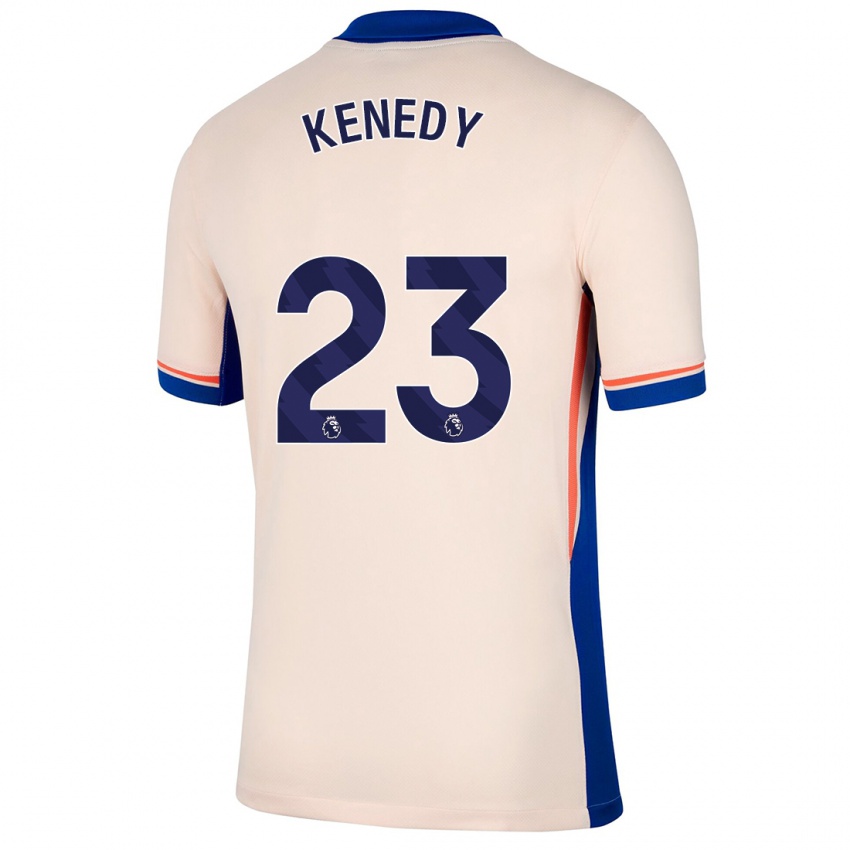 Niño Camiseta Robert Kenedy #23 Beige Claro 2ª Equipación 2024/25 La Camisa