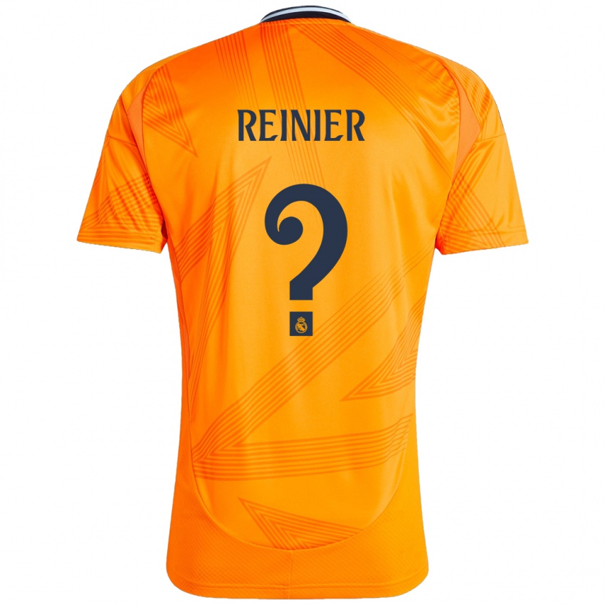 Niño Camiseta Reinier #0 Naranja 2ª Equipación 2024/25 La Camisa