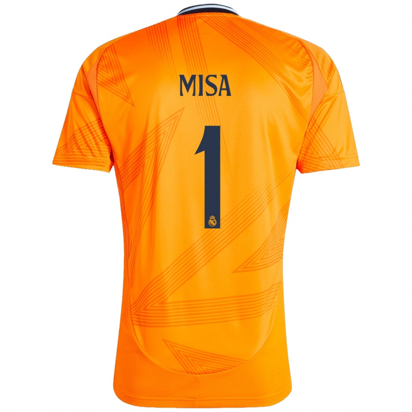 Niño Camiseta Misa Rodríguez #1 Naranja 2ª Equipación 2024/25 La Camisa