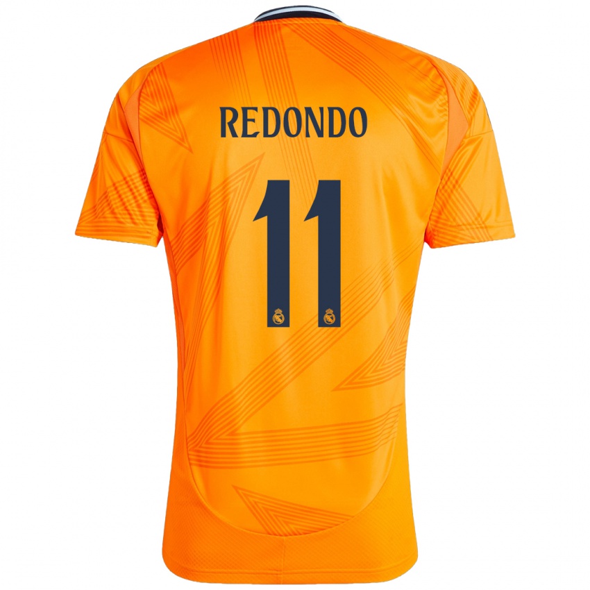 Niño Camiseta Alba Redondo #11 Naranja 2ª Equipación 2024/25 La Camisa