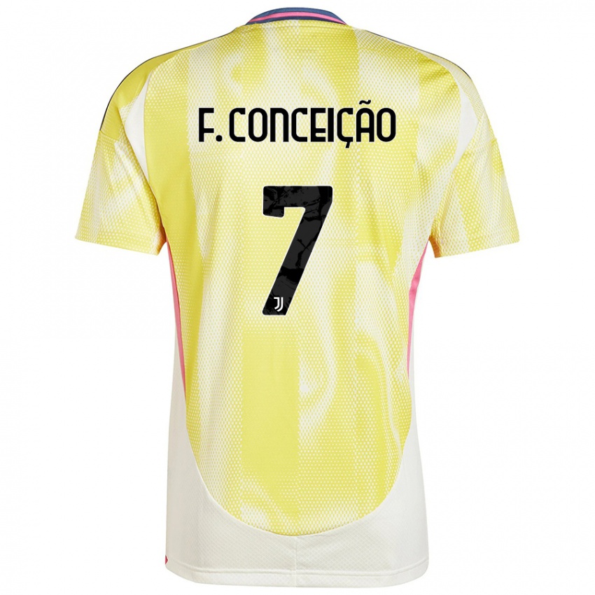 Niño Camiseta Francisco Conceicao #7 Naranja 2ª Equipación 2024/25 La Camisa