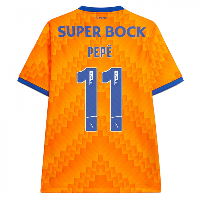 Niño Camiseta Pepe #11 Naranja 2ª Equipación 2024/25 La Camisa