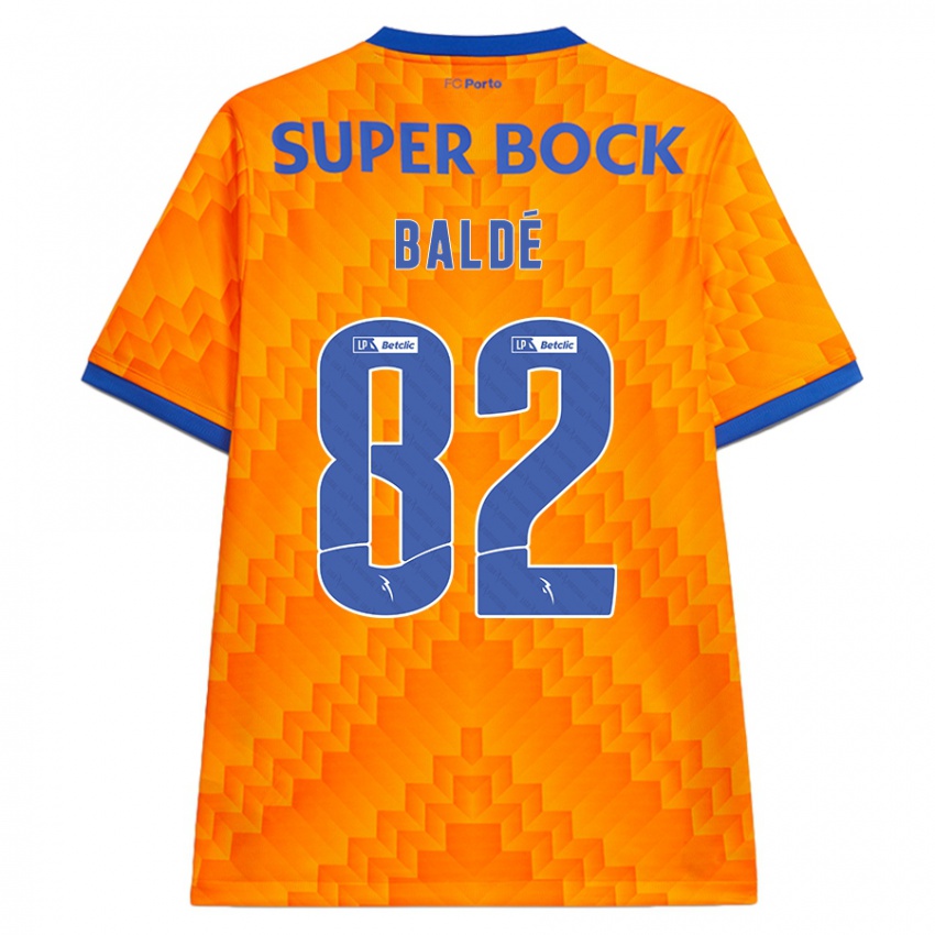 Niño Camiseta Alfa Baldé #82 Naranja 2ª Equipación 2024/25 La Camisa