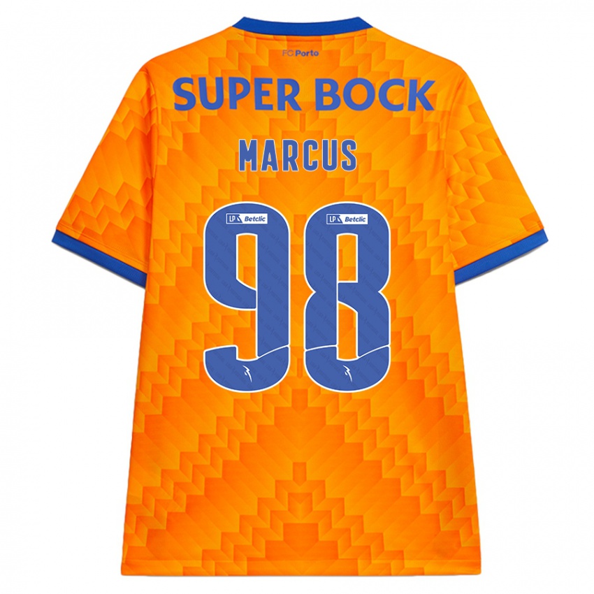 Niño Camiseta Abraham Marcus #98 Naranja 2ª Equipación 2024/25 La Camisa