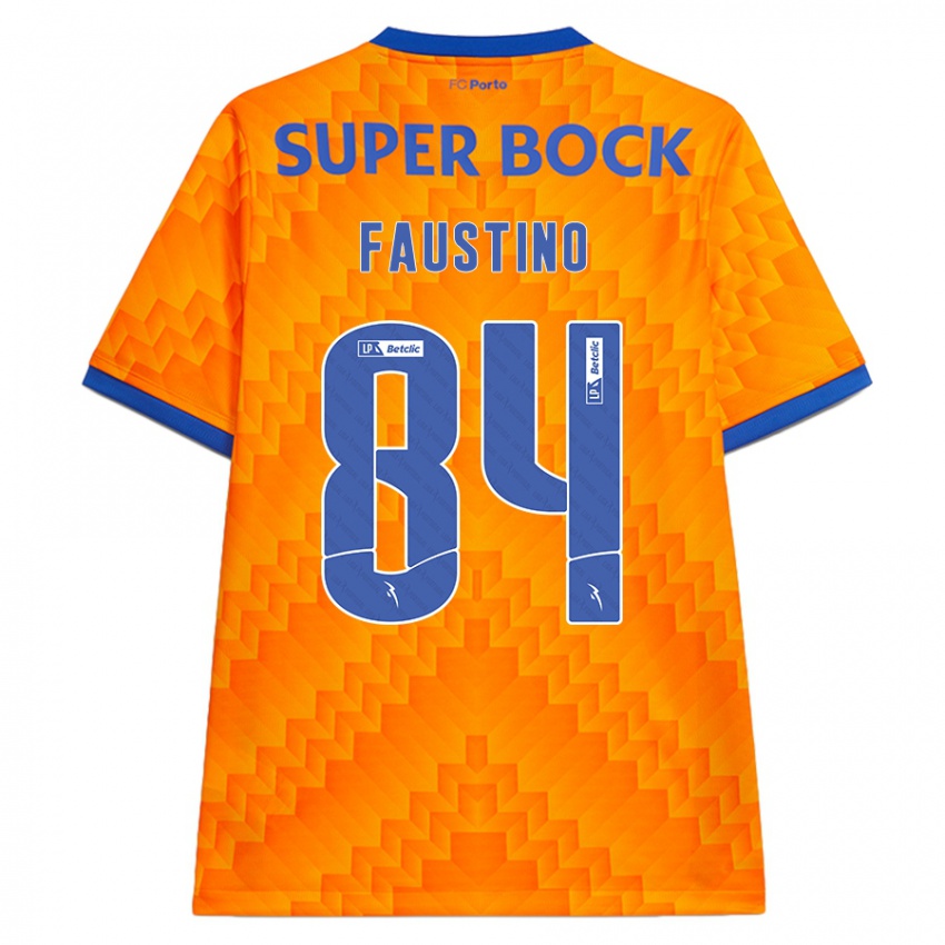 Niño Camiseta Levi Faustino #84 Naranja 2ª Equipación 2024/25 La Camisa