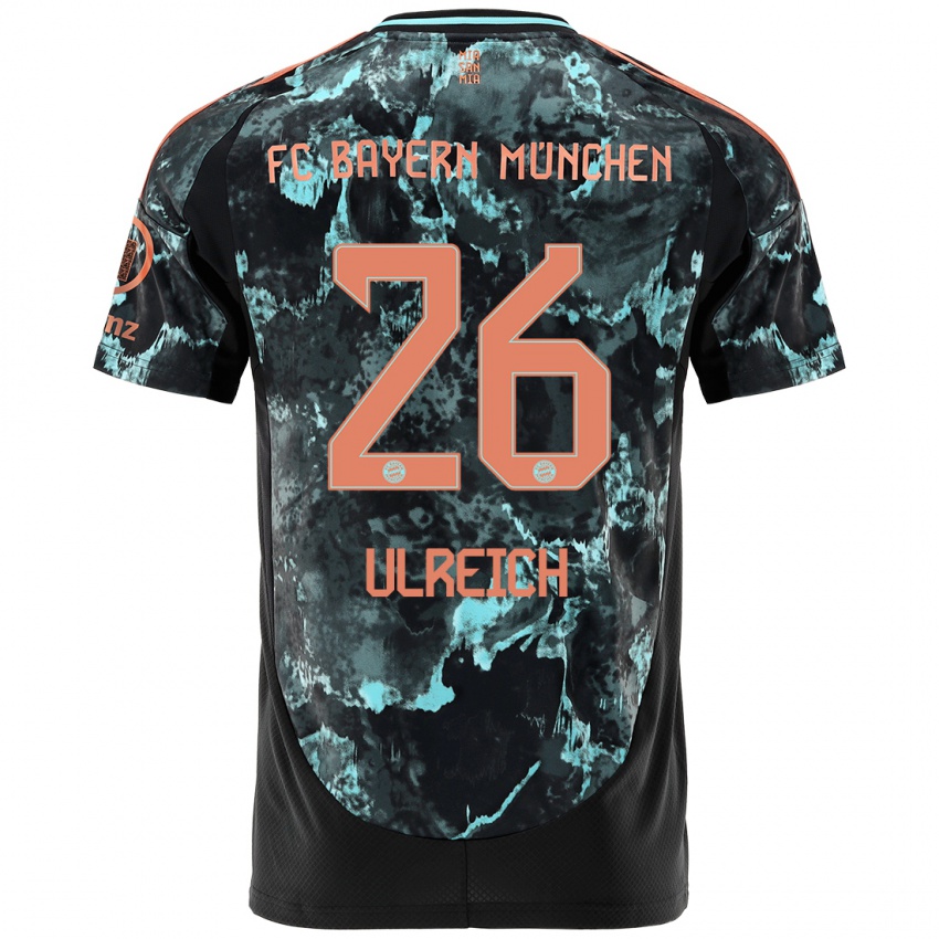 Niño Camiseta Sven Ulreich #26 Negro 2ª Equipación 2024/25 La Camisa