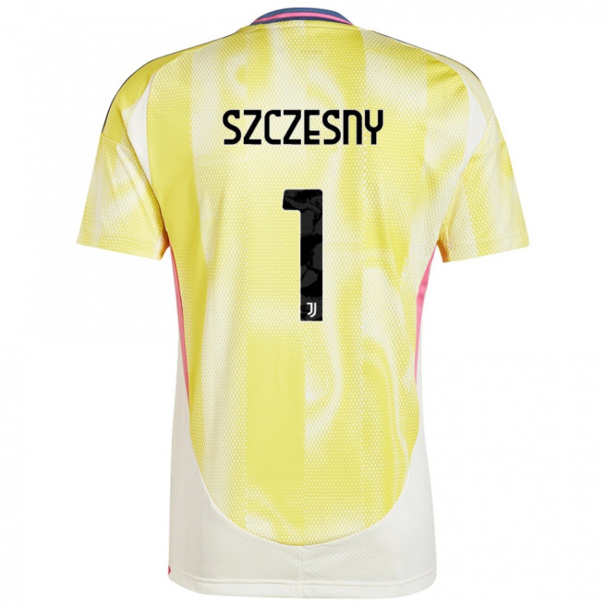 Niño Camiseta Wojciech Szczesny #1 Amarillo Solar 2ª Equipación 2024/25 La Camisa