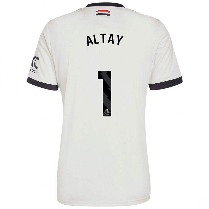 Niño Camiseta Altay Bayindir #1 Blanquecino Equipación Tercera 2024/25 La Camisa