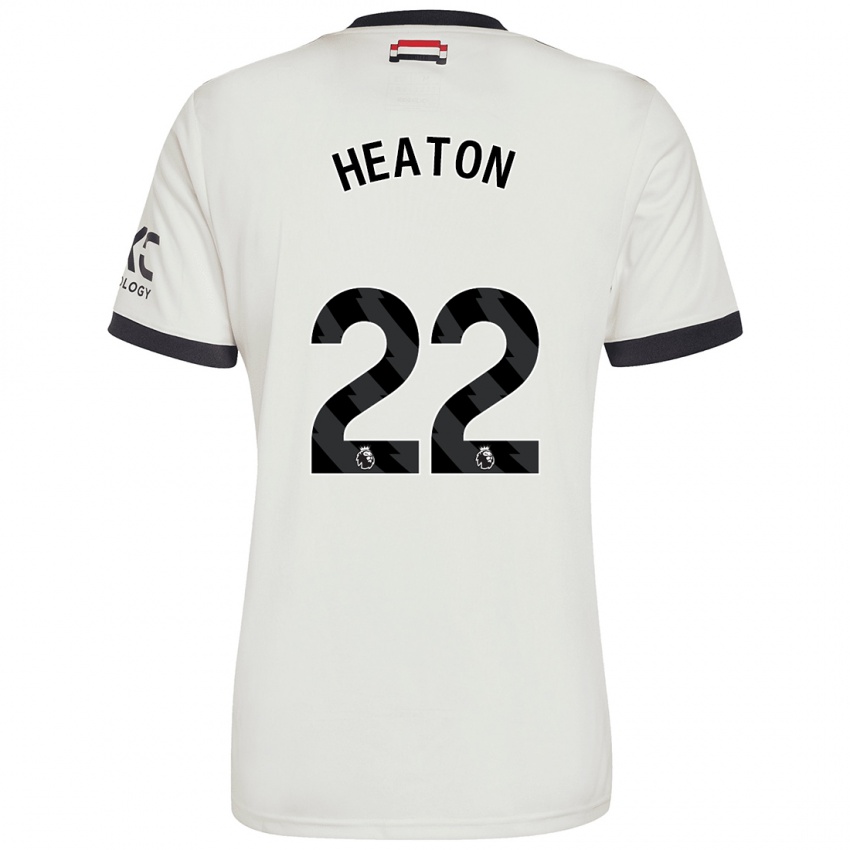 Niño Camiseta Tom Heaton #22 Blanquecino Equipación Tercera 2024/25 La Camisa