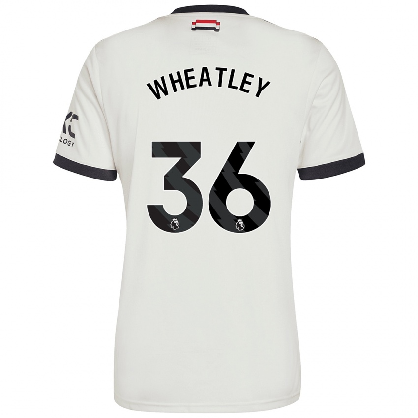 Niño Camiseta Ethan Wheatley #36 Blanquecino Equipación Tercera 2024/25 La Camisa