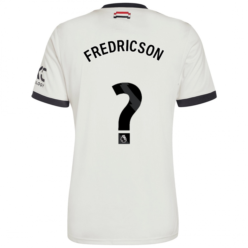 Niño Camiseta Tyler Fredricson #0 Blanquecino Equipación Tercera 2024/25 La Camisa