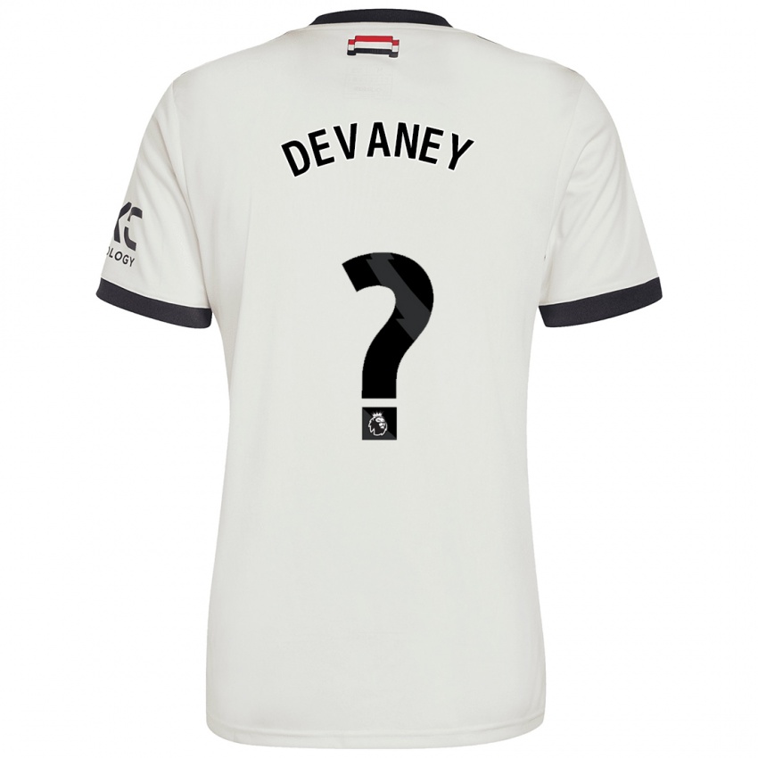 Niño Camiseta Jacob Devaney #0 Blanquecino Equipación Tercera 2024/25 La Camisa