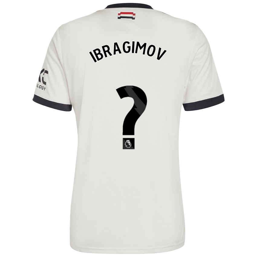 Niño Camiseta Amir Ibragimov #0 Blanquecino Equipación Tercera 2024/25 La Camisa