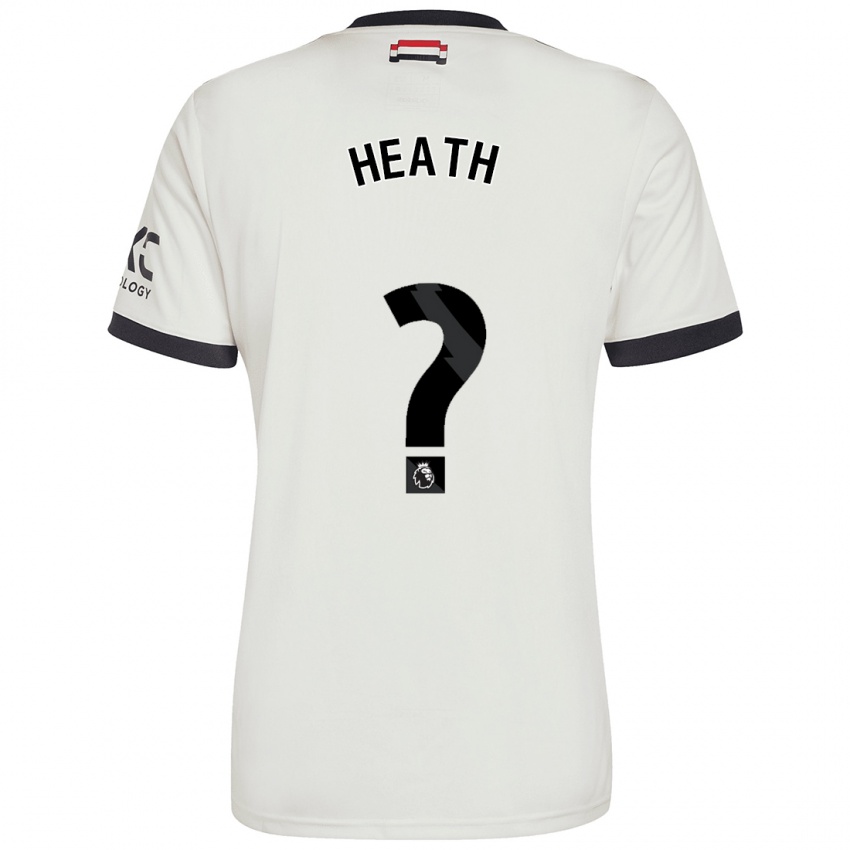 Niño Camiseta Fred Heath #0 Blanquecino Equipación Tercera 2024/25 La Camisa