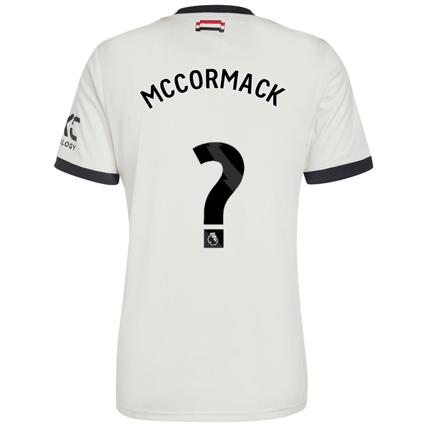 Niño Camiseta Rafe Mccormack #0 Blanquecino Equipación Tercera 2024/25 La Camisa