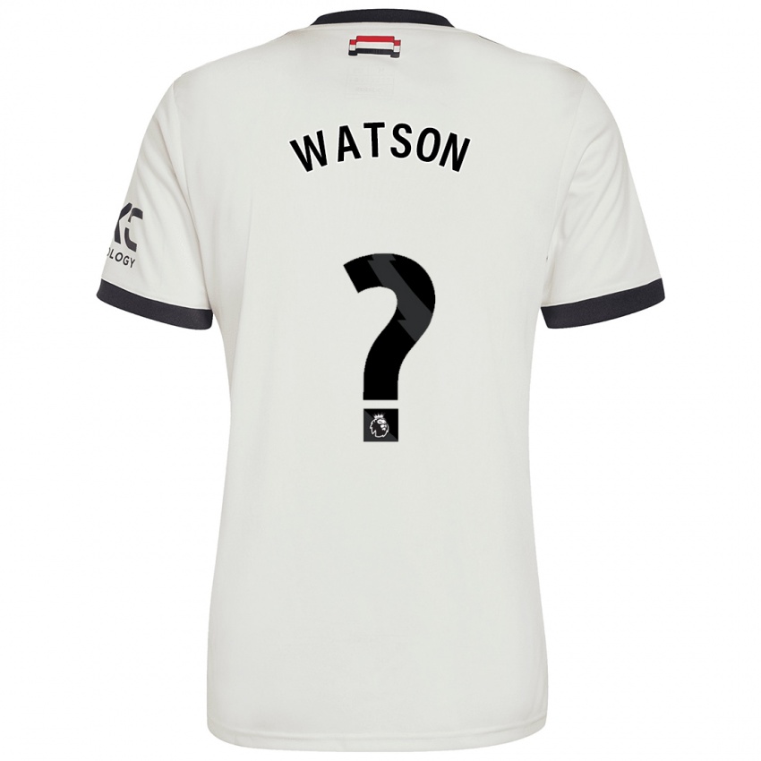 Niño Camiseta Jacob Watson #0 Blanquecino Equipación Tercera 2024/25 La Camisa