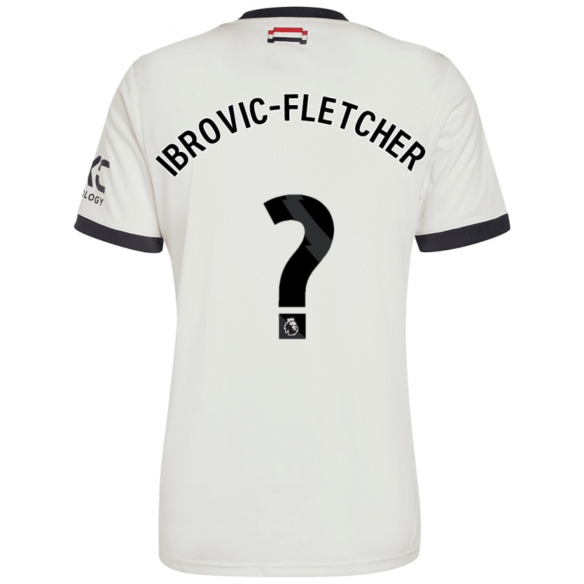 Niño Camiseta Edward Ibrovic-Fletcher #0 Blanquecino Equipación Tercera 2024/25 La Camisa