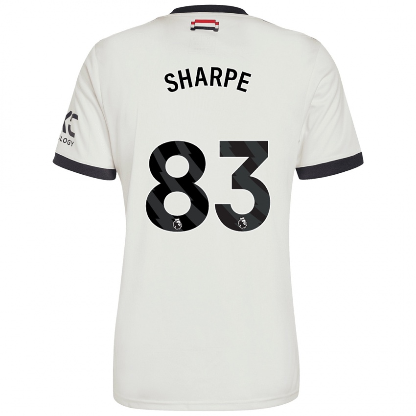 Niño Camiseta Malachi Sharpe #83 Blanquecino Equipación Tercera 2024/25 La Camisa