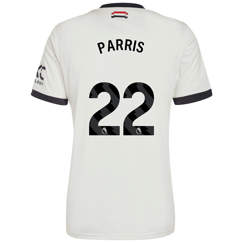 Niño Camiseta Nikita Parris #22 Blanquecino Equipación Tercera 2024/25 La Camisa