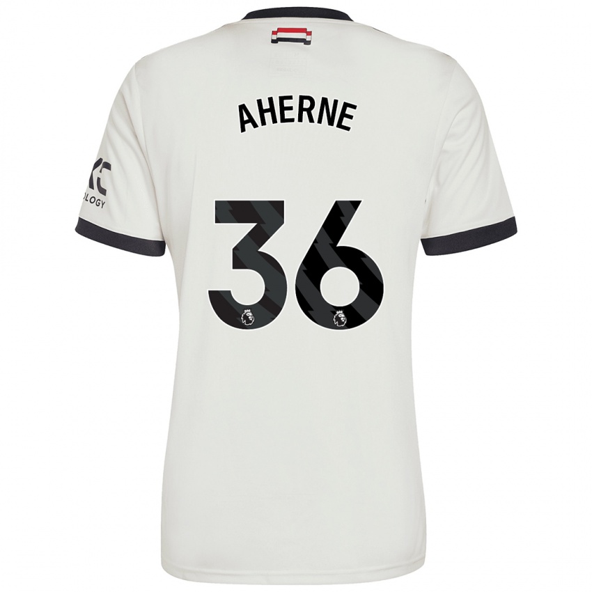 Niño Camiseta Alyssa Aherne #36 Blanquecino Equipación Tercera 2024/25 La Camisa