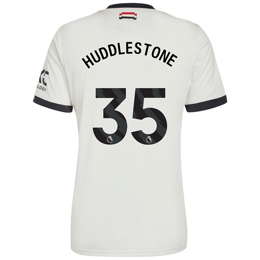 Niño Camiseta Tom Huddlestone #35 Blanquecino Equipación Tercera 2024/25 La Camisa