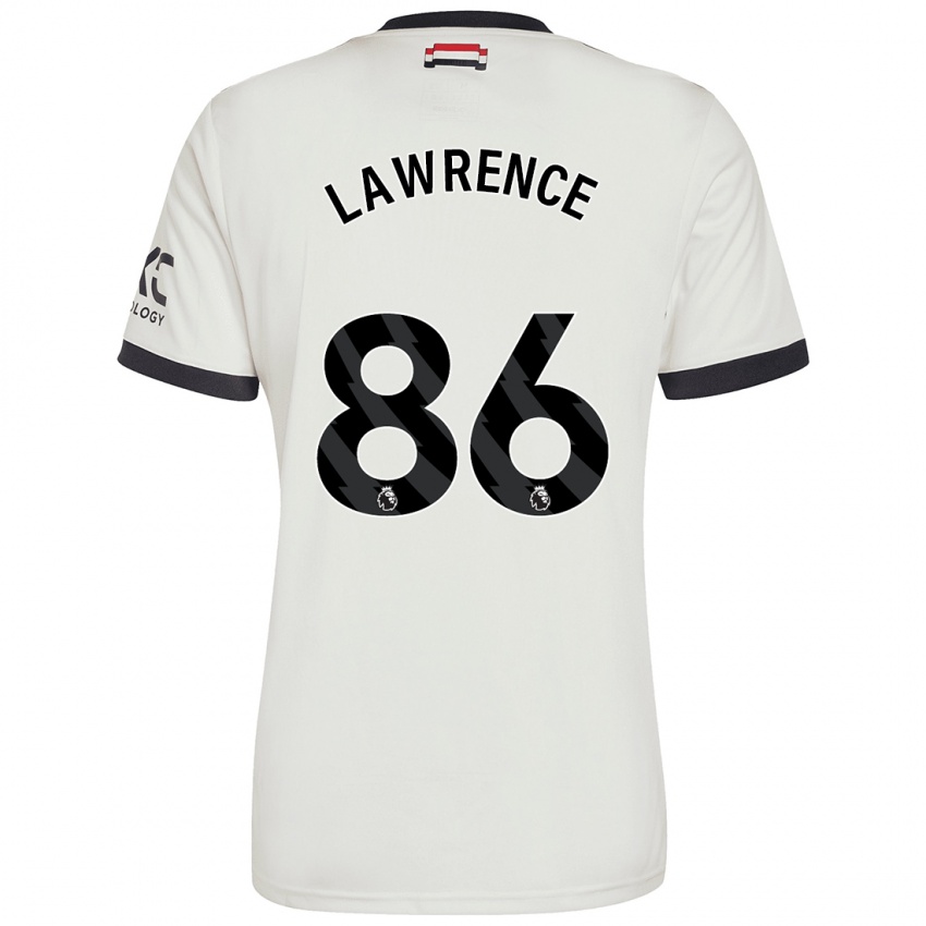 Niño Camiseta Marcus Lawrence #86 Blanquecino Equipación Tercera 2024/25 La Camisa