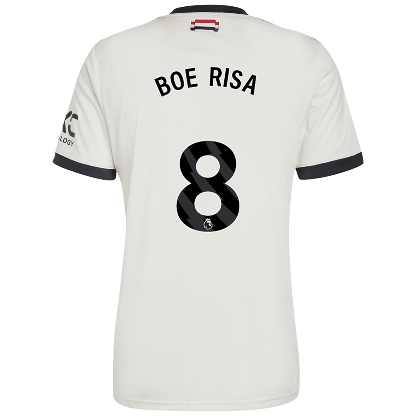 Niño Camiseta Vilde Boe Risa #8 Blanquecino Equipación Tercera 2024/25 La Camisa