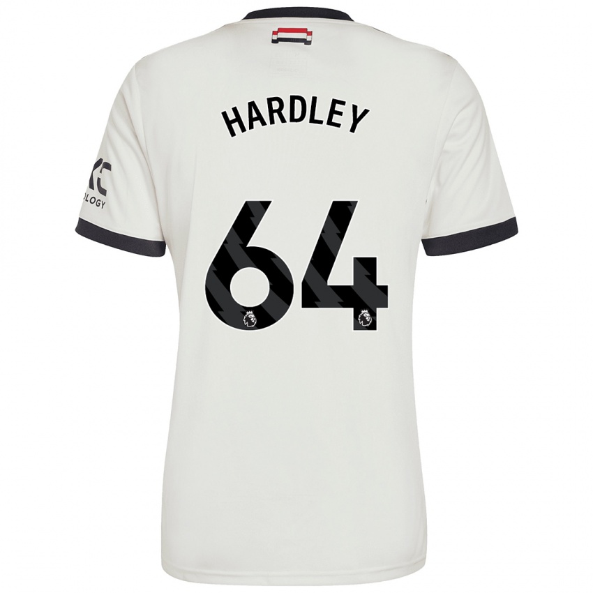 Niño Camiseta Bjorn Hardley #64 Blanquecino Equipación Tercera 2024/25 La Camisa