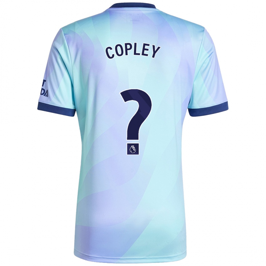 Niño Camiseta Louie Copley #0 Agua Equipación Tercera 2024/25 La Camisa