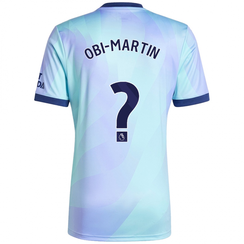 Niño Camiseta Chido Obi-Martin #0 Agua Equipación Tercera 2024/25 La Camisa