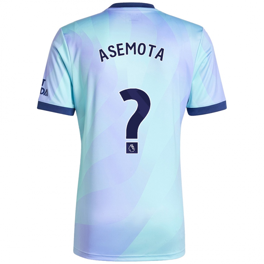 Niño Camiseta Owen Asemota #0 Agua Equipación Tercera 2024/25 La Camisa