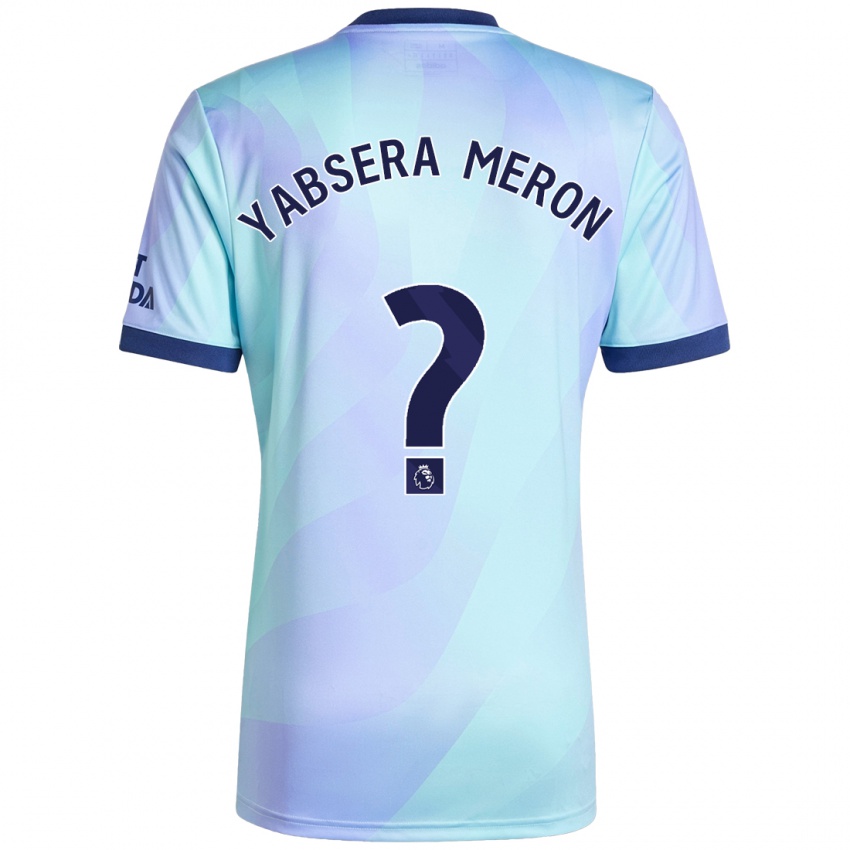 Niño Camiseta Yabsera Meron #0 Agua Equipación Tercera 2024/25 La Camisa