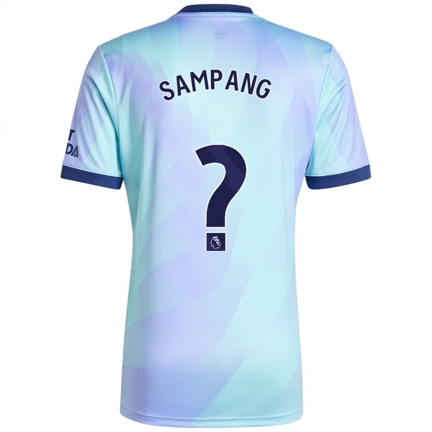 Niño Camiseta Saurap Sampang #0 Agua Equipación Tercera 2024/25 La Camisa