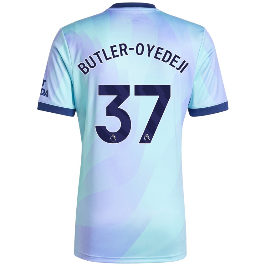 Niño Camiseta Nathan Butler-Oyedeji #37 Agua Equipación Tercera 2024/25 La Camisa