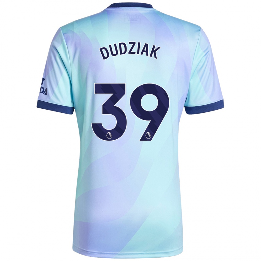 Niño Camiseta Harrison Dudziak #39 Agua Equipación Tercera 2024/25 La Camisa