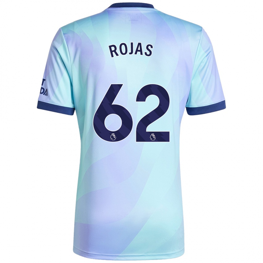 Niño Camiseta Alexei Rojas #62 Agua Equipación Tercera 2024/25 La Camisa