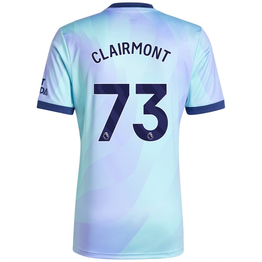 Niño Camiseta Reece Clairmont #73 Agua Equipación Tercera 2024/25 La Camisa