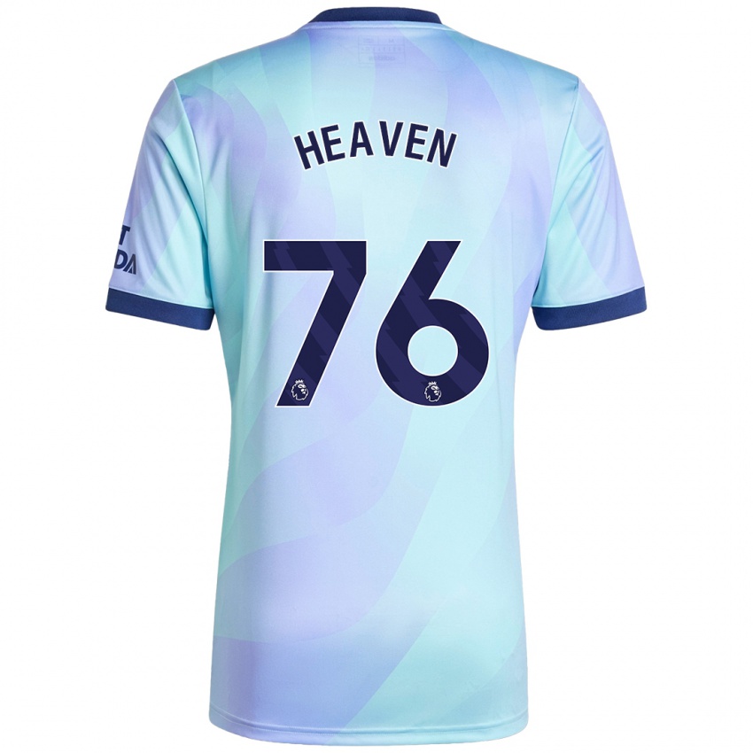 Niño Camiseta Ayden Heaven #76 Agua Equipación Tercera 2024/25 La Camisa