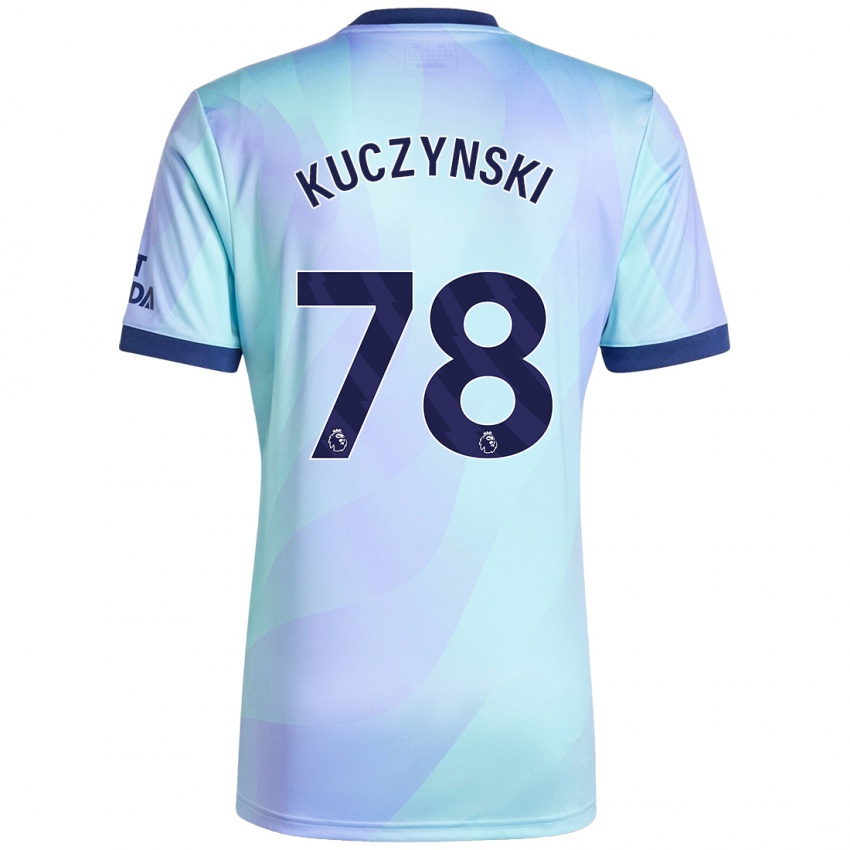 Niño Camiseta Max Kuczynski #78 Agua Equipación Tercera 2024/25 La Camisa