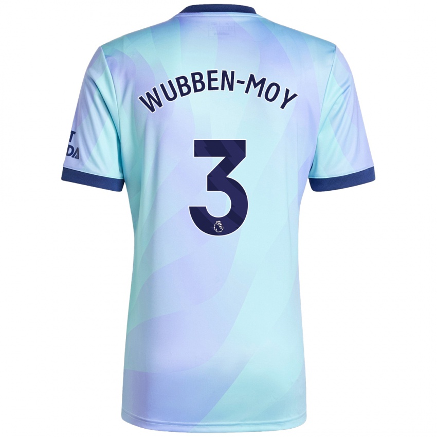 Niño Camiseta Lotte Wubben-Moy #3 Agua Equipación Tercera 2024/25 La Camisa