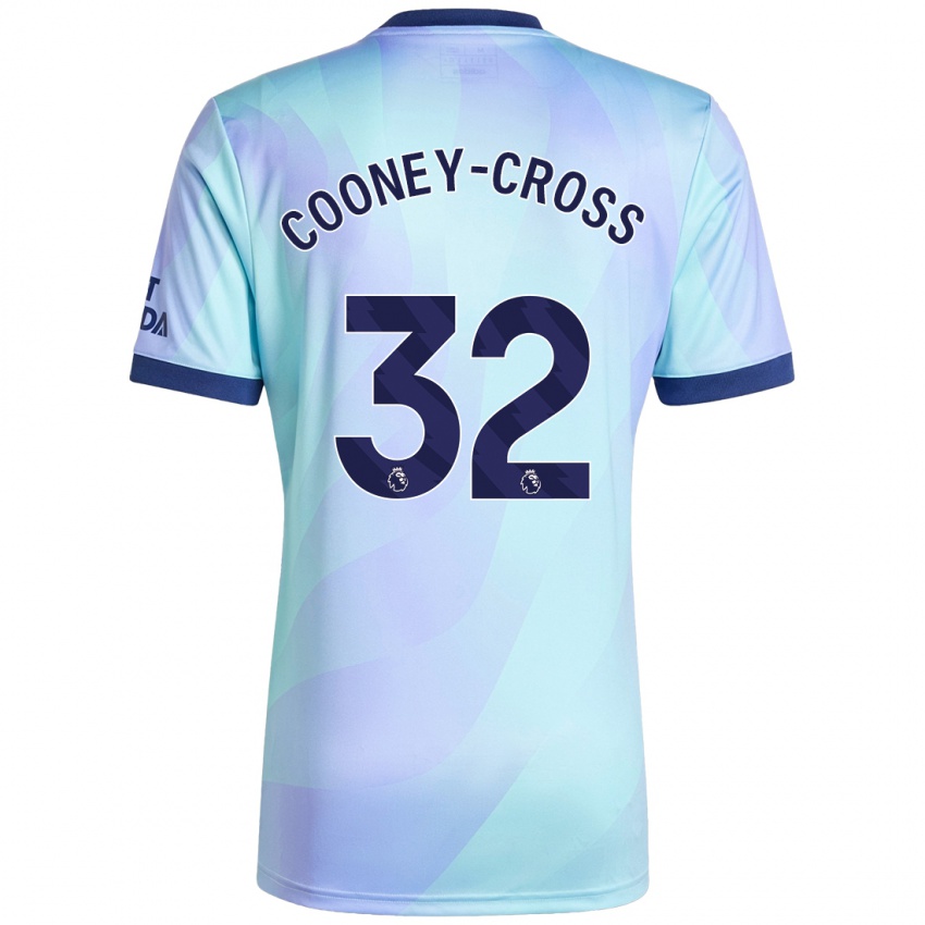 Niño Camiseta Kyra Cooney-Cross #32 Agua Equipación Tercera 2024/25 La Camisa